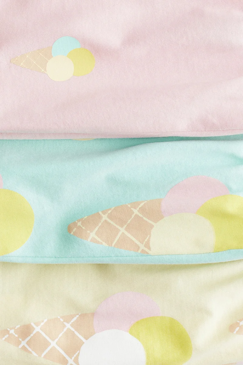 H&M 3-pack cotton shorts