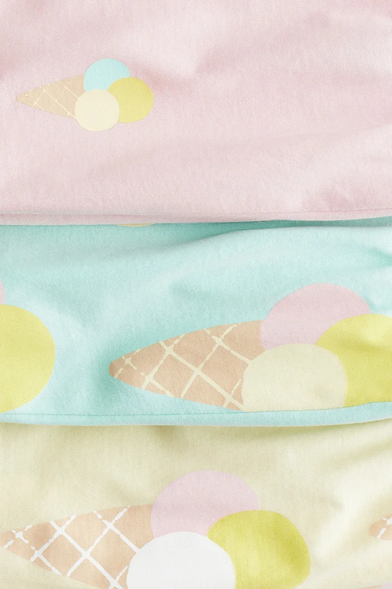 H&M 3-pack cotton shorts