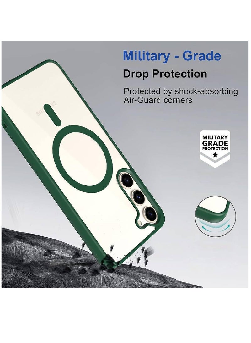 Olliwon Back Case Cover For Samsung Galaxy S23 Plus 5G | Compatible For Samsung Galaxy S23 Plus 5G Back Case Cover | Scratch-Resistant Back Case Cover | Green - Image 2