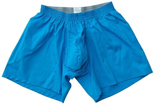 MSPEC Men's Boxers 3D-Crotch Breathable/Comfortable MS-03 Bright Blue L - Image 5