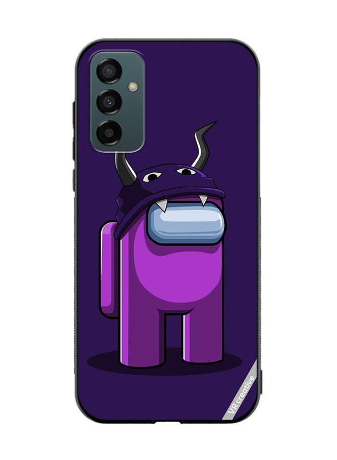 VR CREATIVE Protective Case Cover For Samsung Galaxy F23 Popular Game Among Us In Halloween Design Multicolour - Image 1