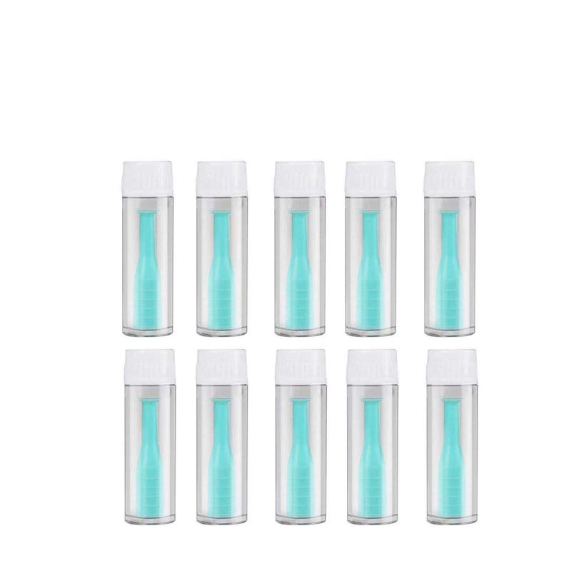 SOLARAE Contact Lens Remover,  Hard Contact Lens Remover RGP Plunger Inserter for Soft Hard Lenses Contact Lens Remover Outdoor Mini Contact Lens Soak Storage Kit for Travel & Home (10 Pack) - Image 1