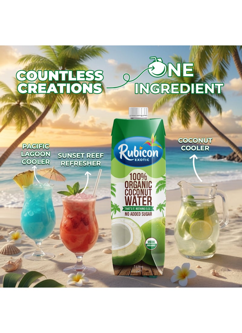 Rubicon Organic Coconut Water, 100% Natural Hydration - Image 5