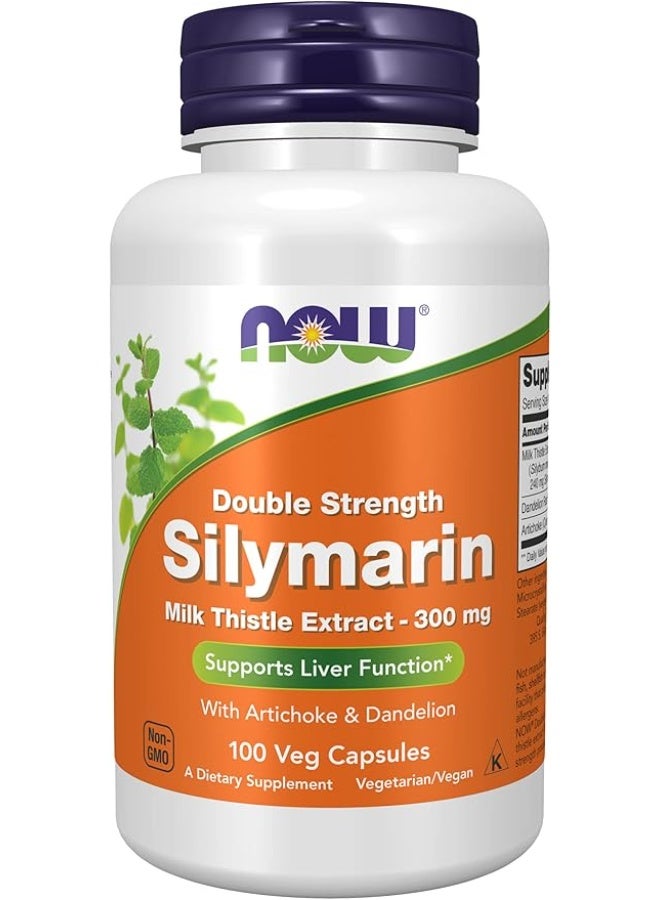 Now Foods Silymarin Milk Thistle Extract 300mg Vegetable Capsules 100's