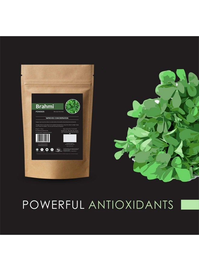 Herb Essential مسحوق براهمي النقي الأساسي من الأعشاب - 50 جرام - Image 2