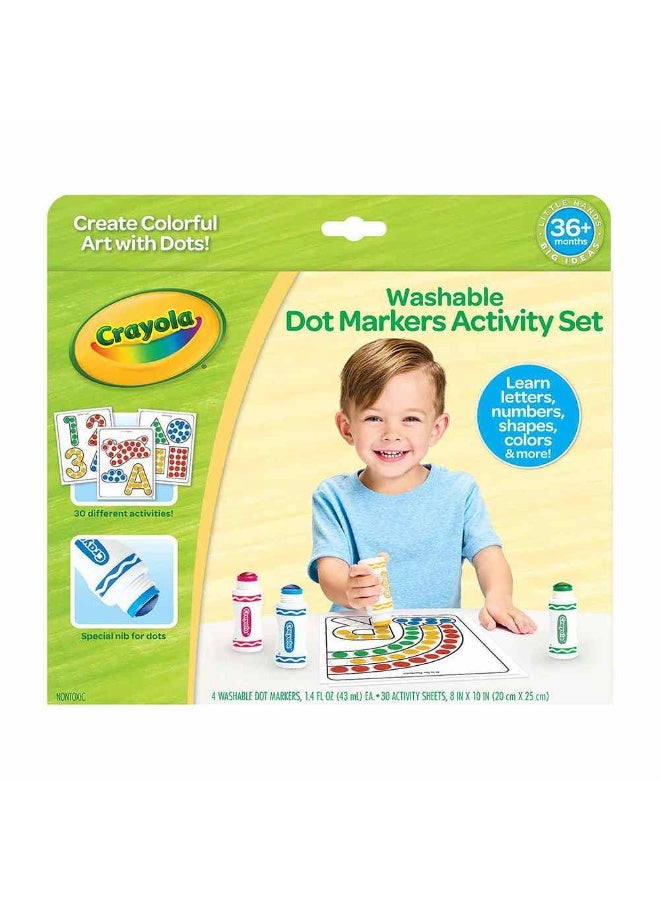 Crayola Crayola Washable Dot Markers Activity Set  - Image 1