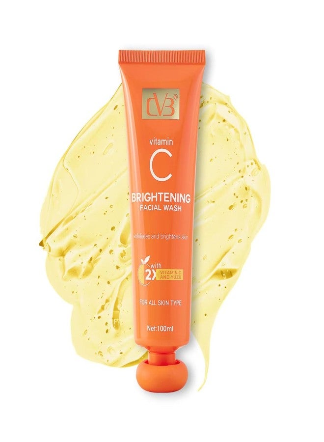 CVB C244 Vitamin C Facial Wash - 100ml | Paraben-Free Face Cleanser for Young, Glowing & Even-Toned Skin | Gentle Formula for All Skin Types (1, Vitamin C) - Image 1