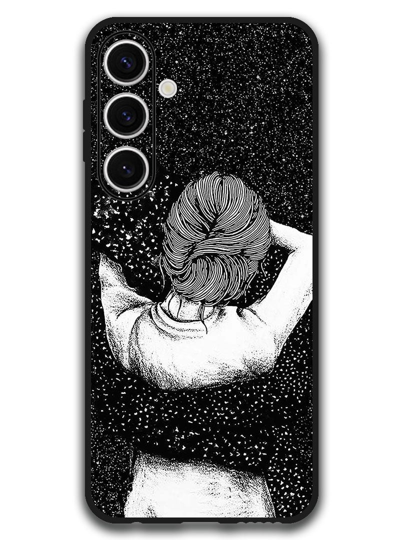 Theodor Protective Case Anti Scratch Shock Proof Bumper Cover For Samsung Galaxy S24 FE Night Imagination Of Girl - Image 1