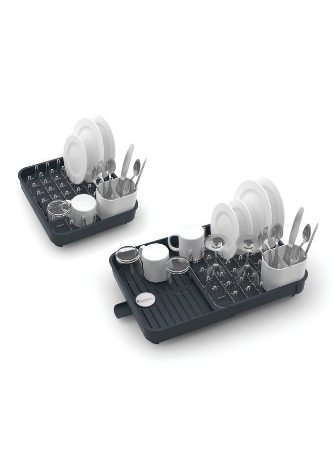 Joseph Joseph 85040 Extend Expandable Dish Rack-Grey Metal  - Image 3