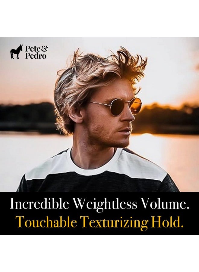 Pete & Pedro Pete & Pedro SALT - Natural Sea Salt Spray for Hair Men & Women, Adds Instant Volume, Texture, Thickness, & Light Hold | Texturizing & Thickening | As Seen on Shark Tank, 8.5 oz.  - Image 4