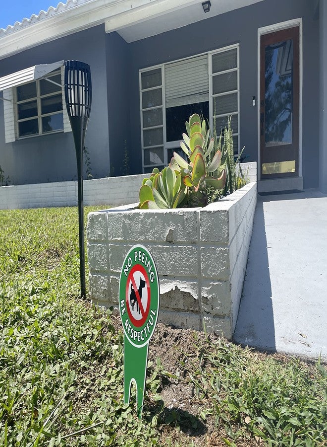 ساينس أوثورتي لافتة "ممنوع تبول الكلاب" مقاس 6 × 12 بوصة | وتد للكلاب لالتقاط فضلات الكلاب من الحديقة | لافتات "ممنوع تبول الكلاب - ممنوع تبرز الكلاب" للحديقة | ألومنيوم، عبوة من قطعة واحدة، 6 × 12 بوصة - Image 4