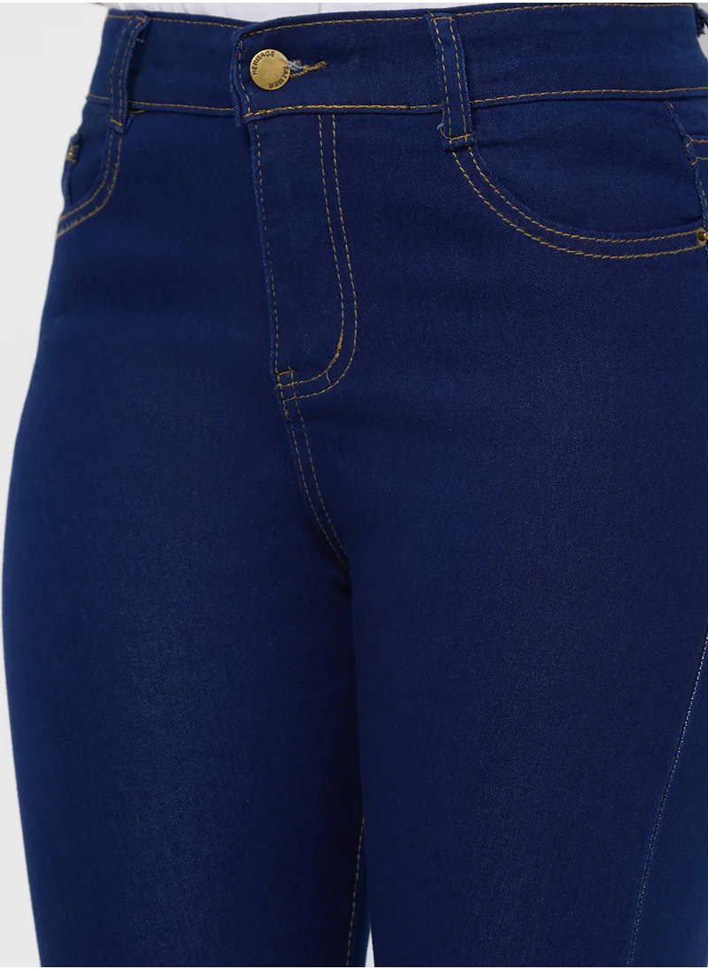 Ginger High Rise Skinny Fit Jeans
