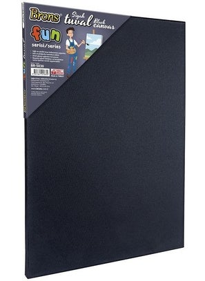 Tahtakalehobi Brons Fun Series Black Canvas 25X35 cm 