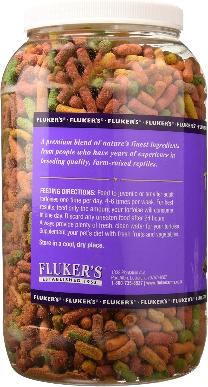 Fluker's Tortoise Diet, Large Pellet Food - Land Turtle Formula, 3.5lbs - Image 2