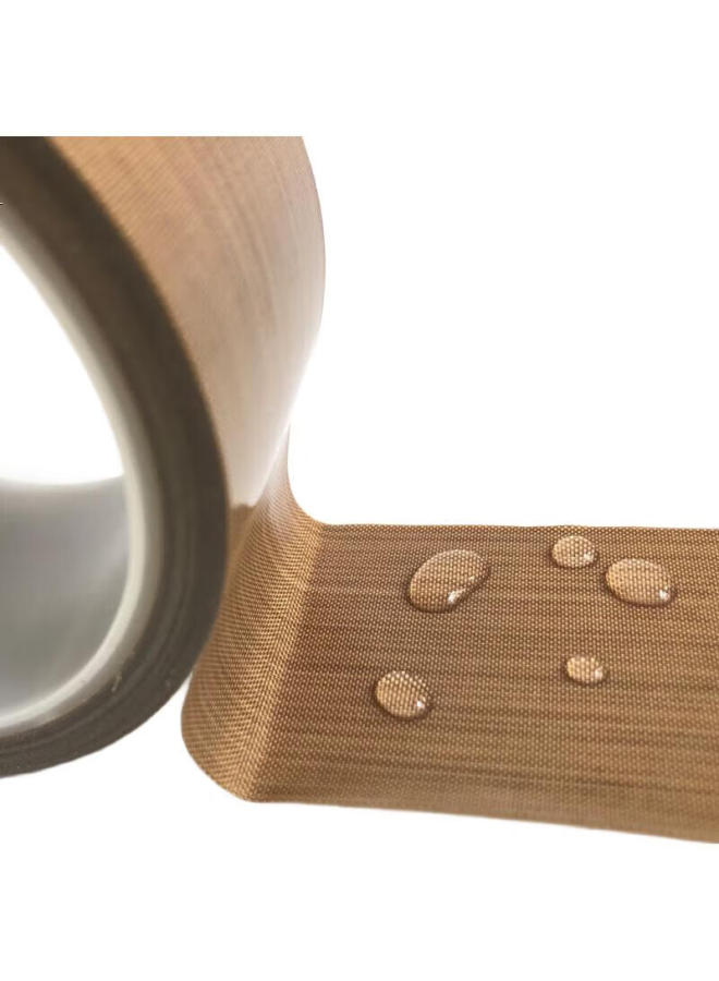 Elifo High-Temperature Resistant 300°C Teflon Tape, Heat-Insulating And Insulating Tape, Sealing Machine Vacuum Machine, 0.18Mm Thick * 19Mm Wide * 10M Long, 1 Roll - Image 2
