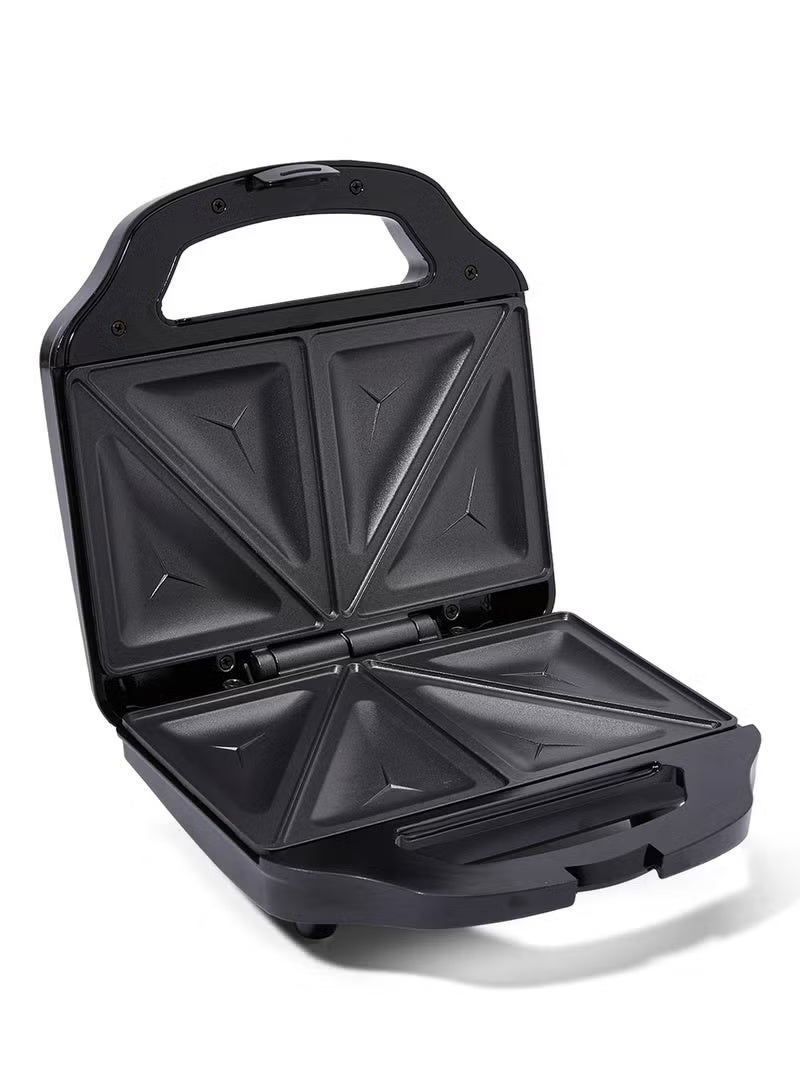 Mebashi 2-Slice Sandwich Maker 700W 700.0 W ME-SW1002B Black/Silver - Image 2