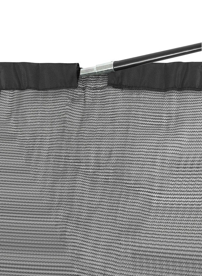 Upper Bounce Trampoline Replacement Safety Nets, Fits Most Trampolines with Round Frames and Top Ring Enclosure System - NET ONLY, Black - Image 3