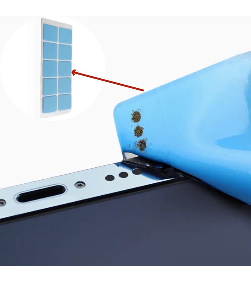 Dust Removal Sticker Multifunctional Electronics Cleaning Gel for Phone Ports Speakers - Image 1