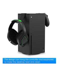 Excefore Dust Cover Controller Mount Compatible for Xbox Series X - 2 in 1 Game Accessories with Dust Filter Cover Compatible for XSX Console and 2 Holder Hanger Stand for Series X Controller & Game Headset  - Image 4