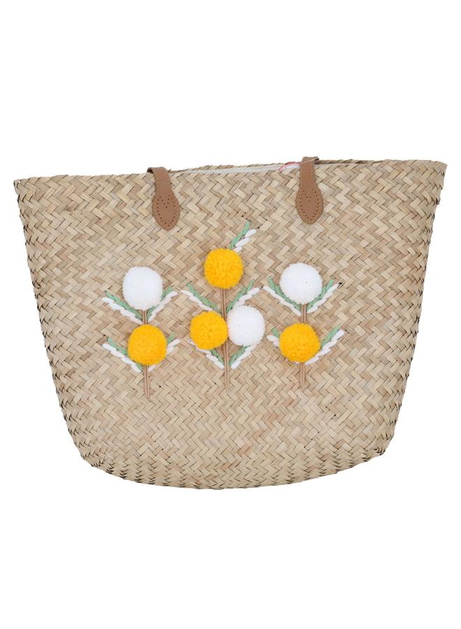 Alsaif Wicker Thermos Bag 47X36 Cm Beige - Image 1