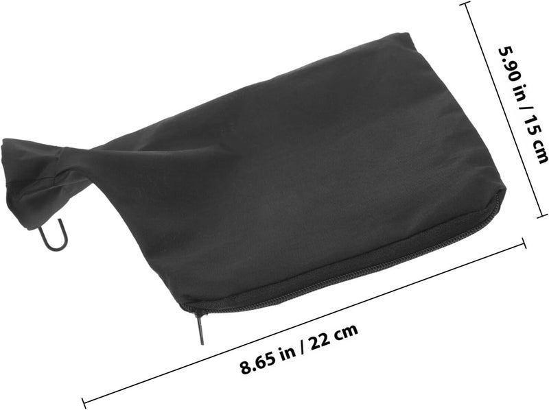 Miter Saw Dust Collection Bag with Zippered Storage Pouch 10-inch Saw Dust Collector Accessory Compatible for Workshop - Image 2