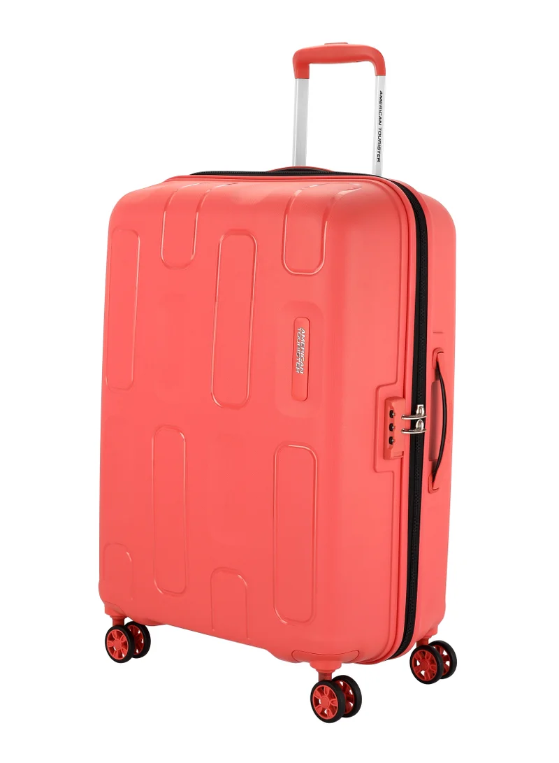 AMERICAN TOURISTER American Tourister Ellipso Spinner 68 cm - Apricot Blush - 3 Years Global Warranty