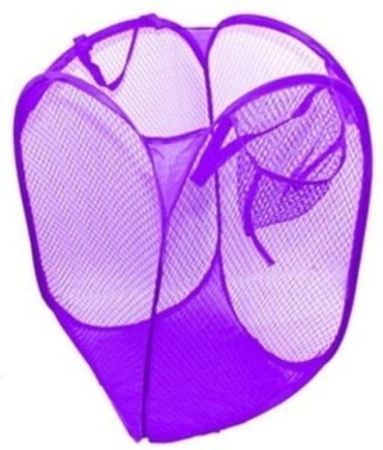 Kuber Industries Mesh Laundry Organiser LB0081 Multicolour Standard - Image 4