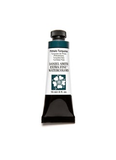Daniel Smith Daniel Smith Extra Fine Watercolor 15ml Paint Tube, Phthalo Turquoise  - Image 5