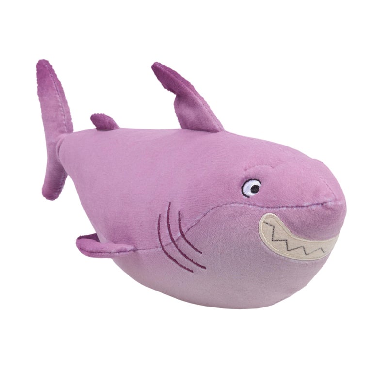 Just Play Disney and Pixar's Hoppers Small Plush - Diane Shark Soft Toy, for Kids and Movie Fans, Inspired by The Hoppers Movie, Kids Toys for Ages 3 Up by Just Play - Image 1