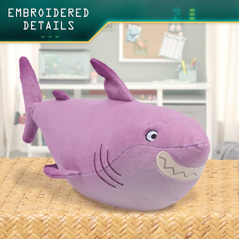 Just Play Disney and Pixar's Hoppers Small Plush - Diane Shark Soft Toy, for Kids and Movie Fans, Inspired by The Hoppers Movie, Kids Toys for Ages 3 Up by Just Play - Image 4
