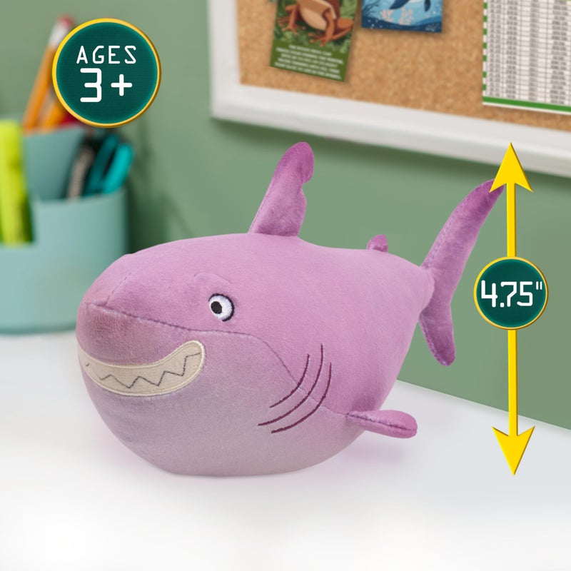 Just Play Disney and Pixar's Hoppers Small Plush - Diane Shark Soft Toy, for Kids and Movie Fans, Inspired by The Hoppers Movie, Kids Toys for Ages 3 Up by Just Play - Image 5