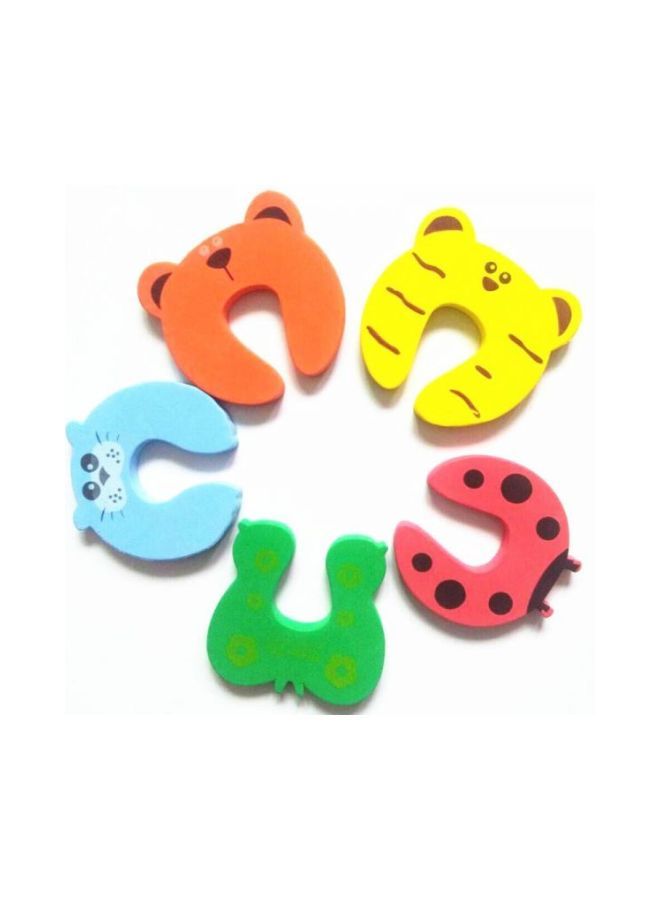 5-Piece Cartoon Animal Printed Door Locks Set - Image 3