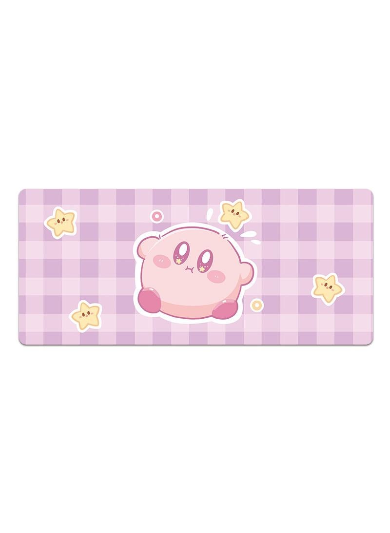 Y&D Kirby Gaming Mouse Pad Extended Large Mat Desk Pad Stitched Edges Mousepad Long Mouse Pad And Non-Slip Rubber Base Mice Pad 800X300X4mm - Image 2