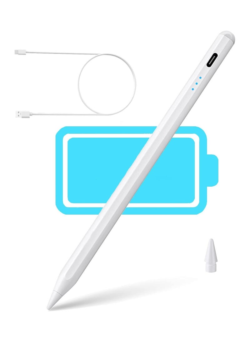 Generic - Stylus Pen for iPad 2018-2024 - 20 mins Fast Charge Pencil, 2nd Generation, Tilt Sensitivity, and Palm Rejection, Compatible with iPad 6/7/8/9/10, iPad Pro 11"/12.9", iPad Air 3/4/5, iPad Mini 5/6 - Image 1