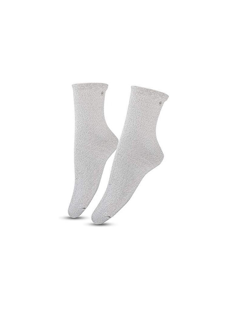 Silver Conductive Massage Socks, Electrode Socks, for TENS/EMS Machine to Stimulate Blood Circulation Sports Injuries Pain Relief for Household Use, Treatment of Foot Nerve and Joint Pain(A Pair) - Image 1