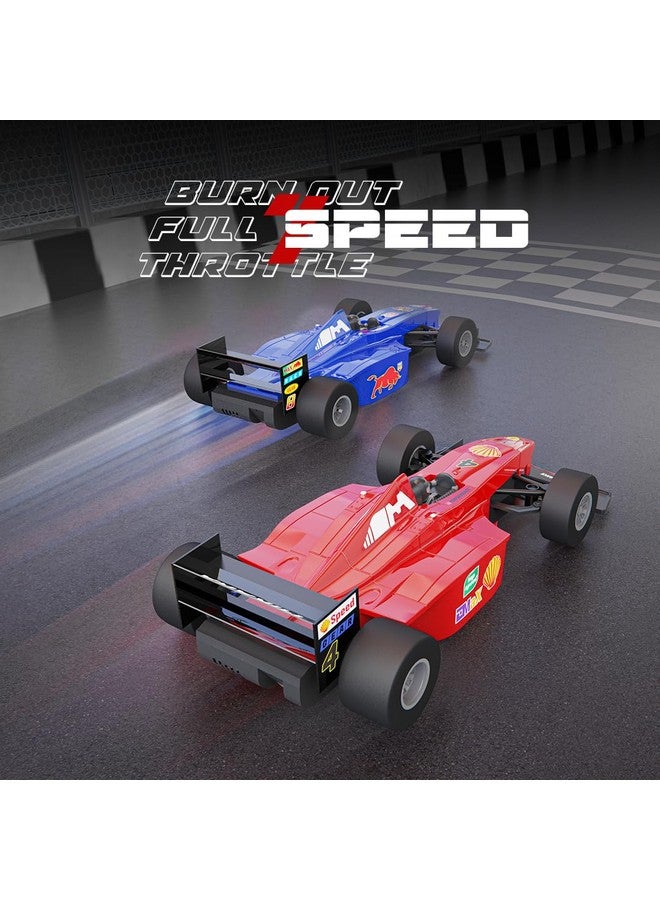 MIRANA Mirana Super Car | USB Rechargable Type-C | in-Built Bluetooth Speaker | 1:12 Size High-Speed Racing Dual Motor RC Car | Long Range Remote & App Controlled Toy for Kids 4+ 5+ 6+ Years (Blue)  - Image 3