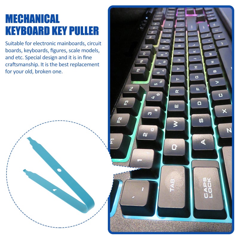 Keyboard Remover Clip Tweezer Keyboard Key Caps Remover Puller Tool - Image 5