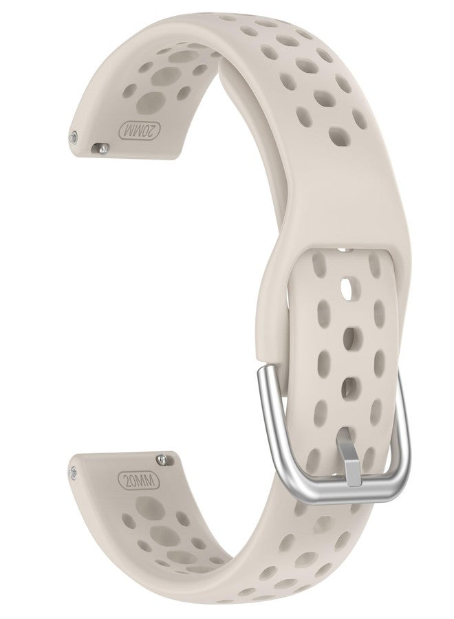 QGHXO سوار بديل من السيليكون سريع الفك من QGHXO لساعات Amazfit Active 2 1/GTS 2 2e 3 4 4 Mini/GTR Mini/GTR مقاس 42 مم و20 مم، متوافق مع ساعات Amazfit Bip 3/3 Pro/U/U Pro/S/S lite/Lite - Image 5