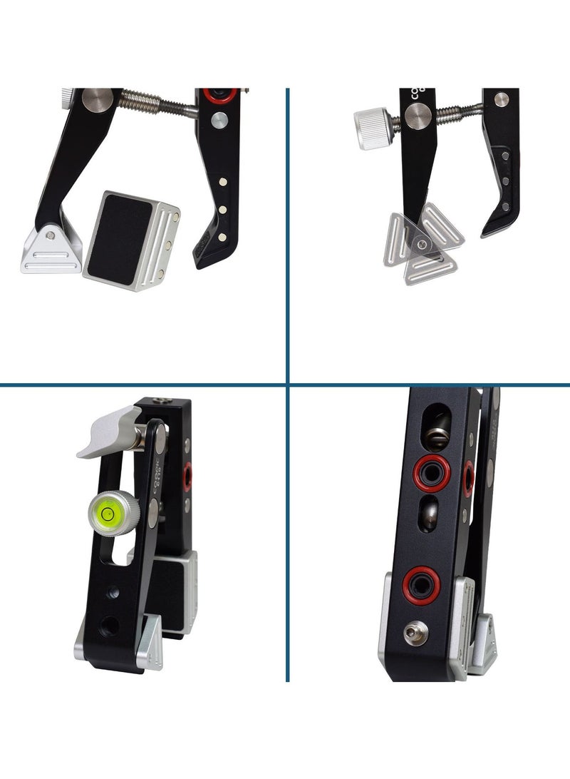 COOPIC C110 Heavy duty super clamp, multi-functional camera clamp with 1/4” thread for DSLR camera, Gopro, monitor, led light, etc - Image 5