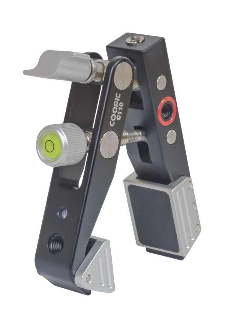 COOPIC C110 Heavy duty super clamp, multi-functional camera clamp with 1/4” thread for DSLR camera, Gopro, monitor, led light, etc - Image 2