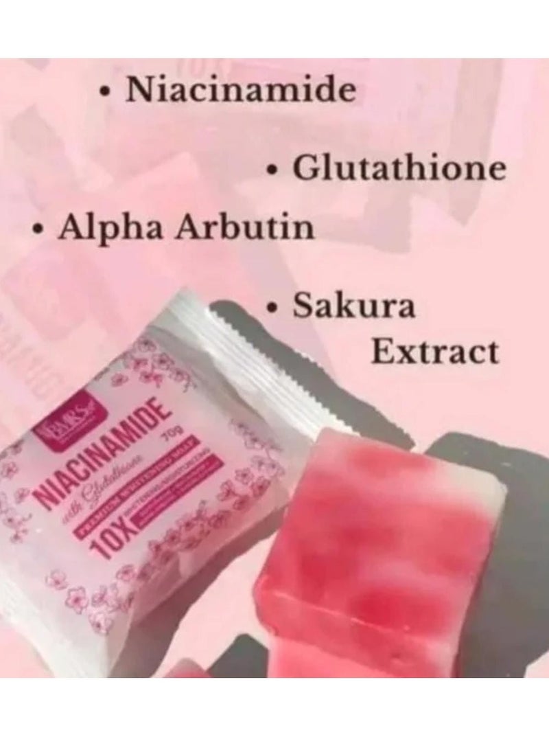 بمارس صابون تبييض نياسيناميد الفاخر 70 جرام - Image 2