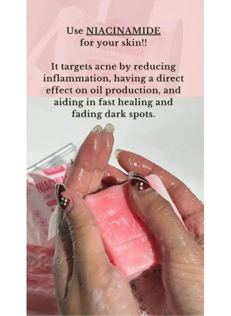 بمارس صابون تبييض نياسيناميد الفاخر 70 جرام - Image 3