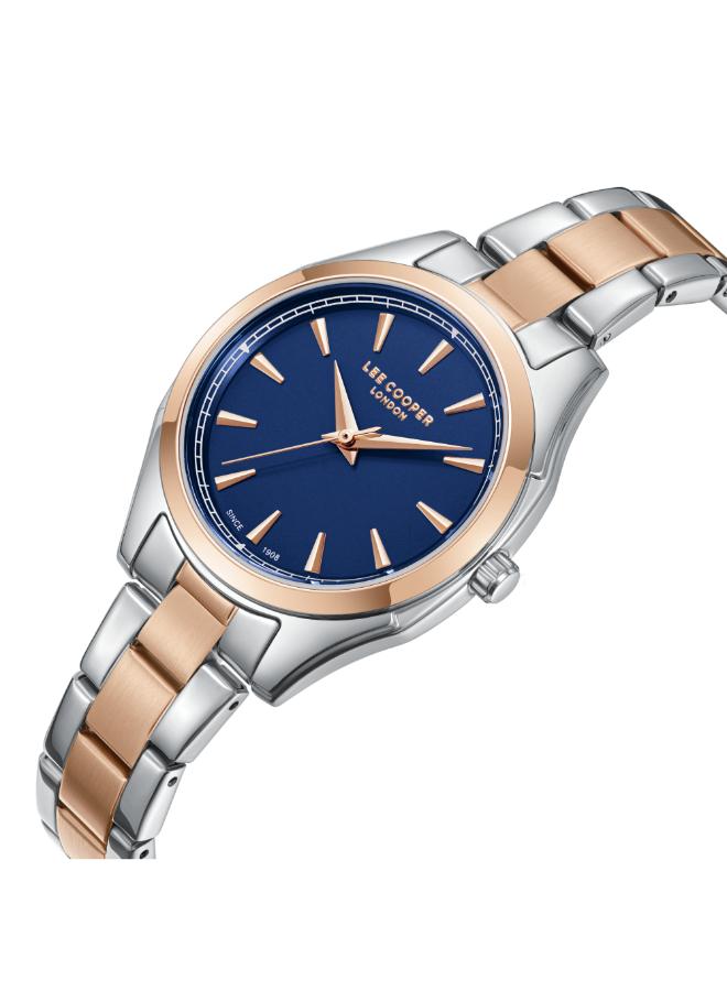 لي كوبر ساعة يد نسائية معدنية بعقارب . -  مم - Image 2