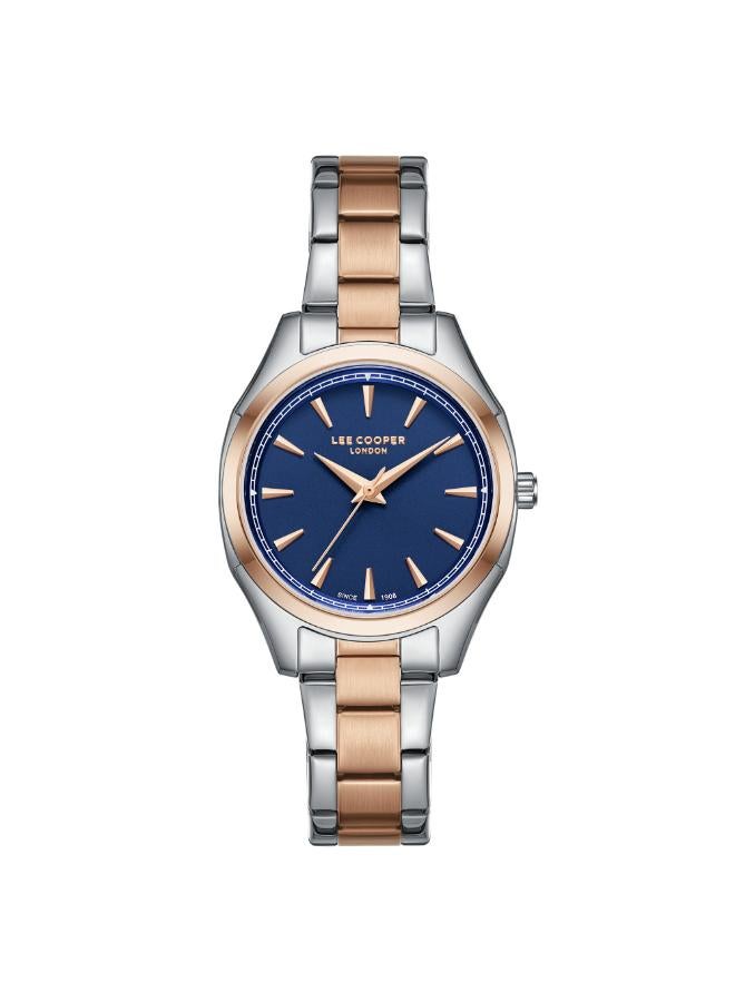 لي كوبر ساعة يد نسائية معدنية بعقارب . -  مم - Image 1