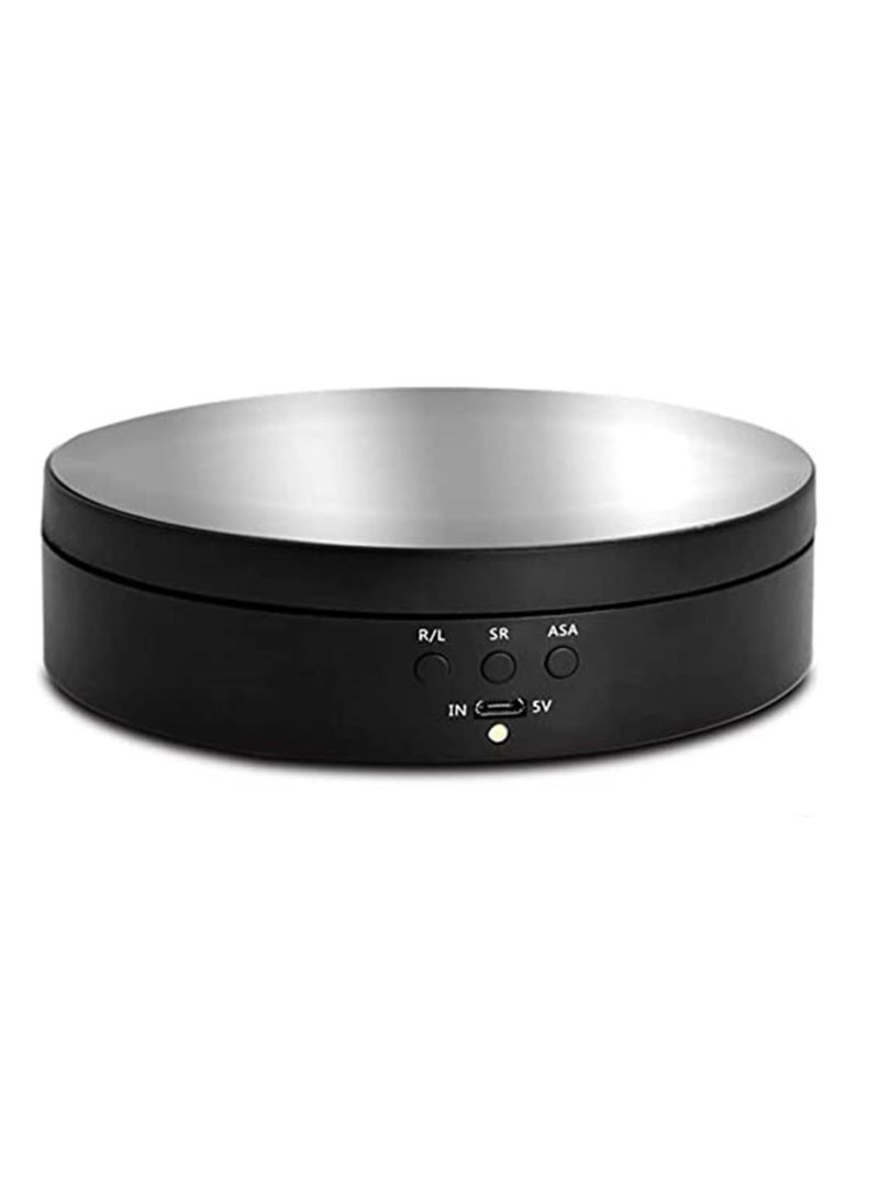 Generic Photography Props 360 Degree Motorized Turntable Show Case Adjustable Rotating 3 Speed Turntable  - Image 2