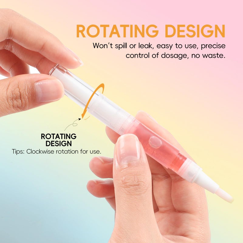 COSCELIA 16 PCS Cuticle Oil Pen for Nails Cuticle Revitalizer Oil Pens Set Nail Care Nourishment Treatment Moisturized Repair Pen Bulk Manicure Tools for Gel Nails - Image 3