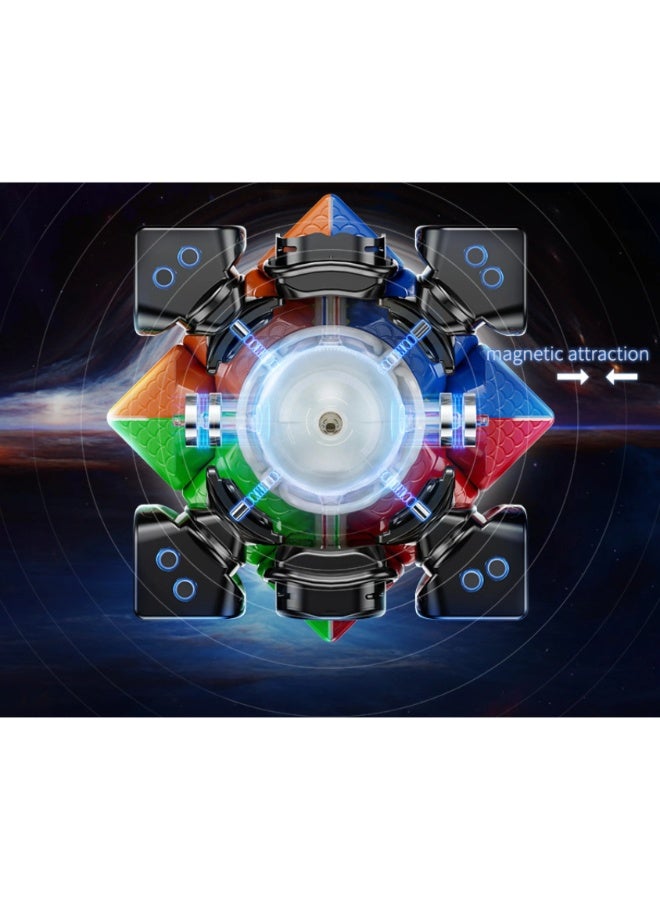MOYU Weilong WRM V10 - 3x3 Stickerless Magnetic Speedcube Latest 2024 - Image 5
