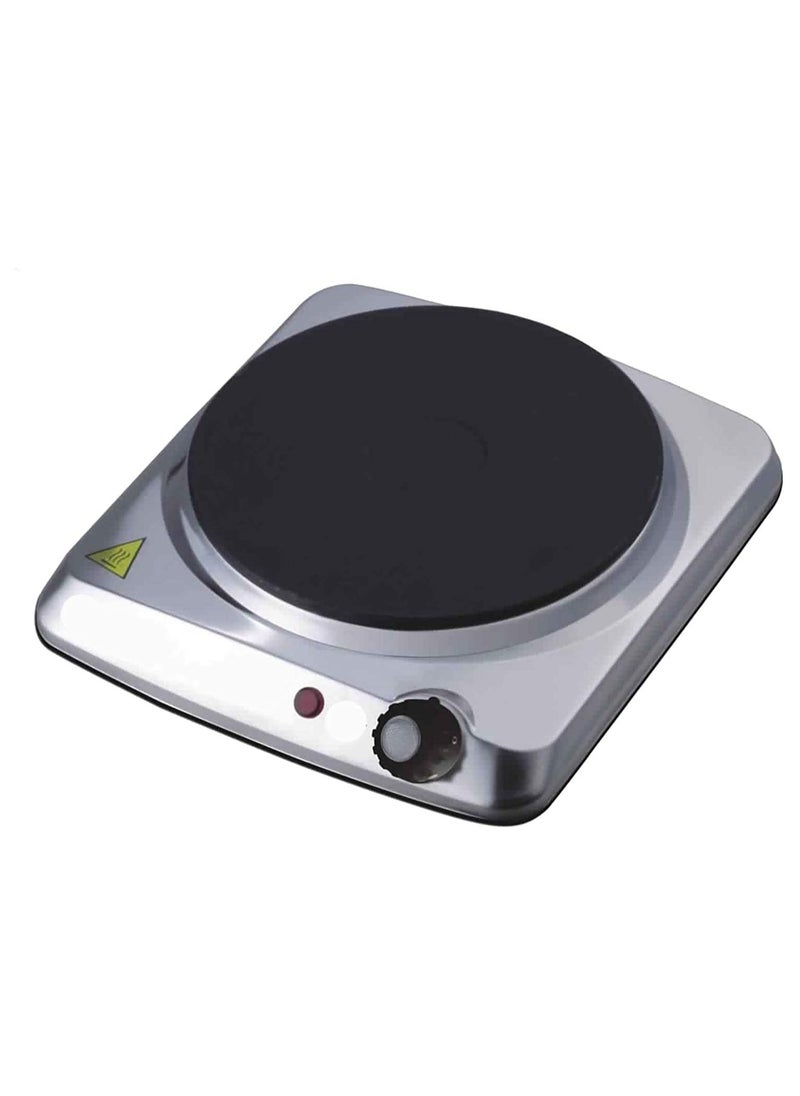 NOVAL - Nouval Stainless Steel Single Hot Plate, 1500 Watt, Silver - Image 1