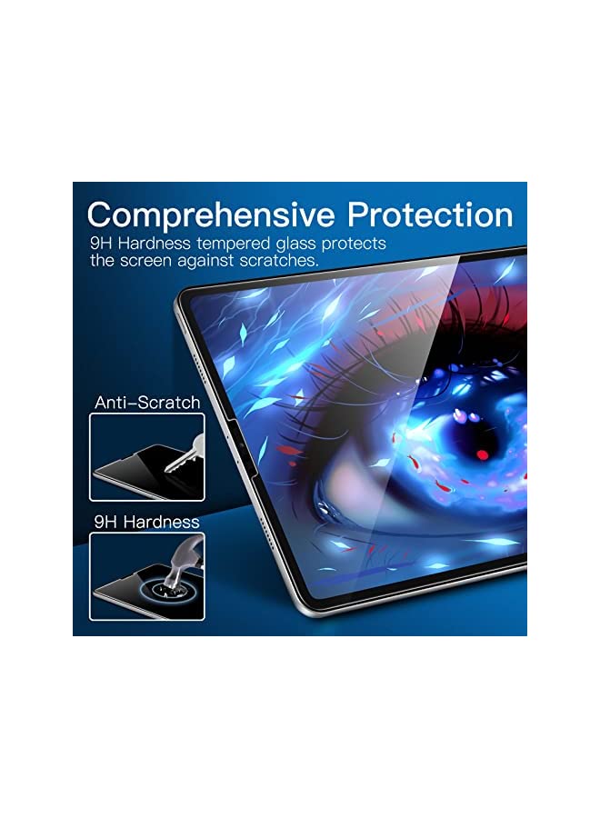 Jetech درع الشاشة بتثبيت بلمسة واحدة لجهاز iPad Pro 11 بوصة لجميع الطرازات و iPad Air 5/4 10.9 بوصة، فيلم زجاج مقسى مع مجموعة أدوات محاذاة تلقائية، وضوح عالي - Image 3