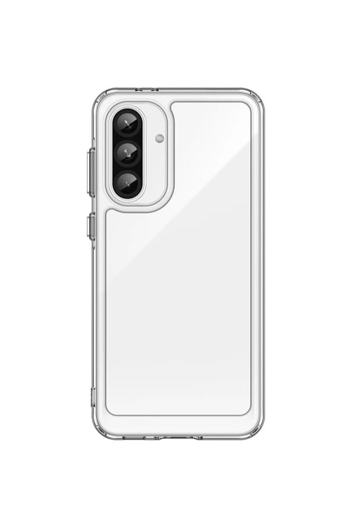 general Protective case compatible with Samsung Galaxy A17 5G protective case, hard acrylic back cover with soft TPU edges, thickened shockproof and drop-proof protective case.